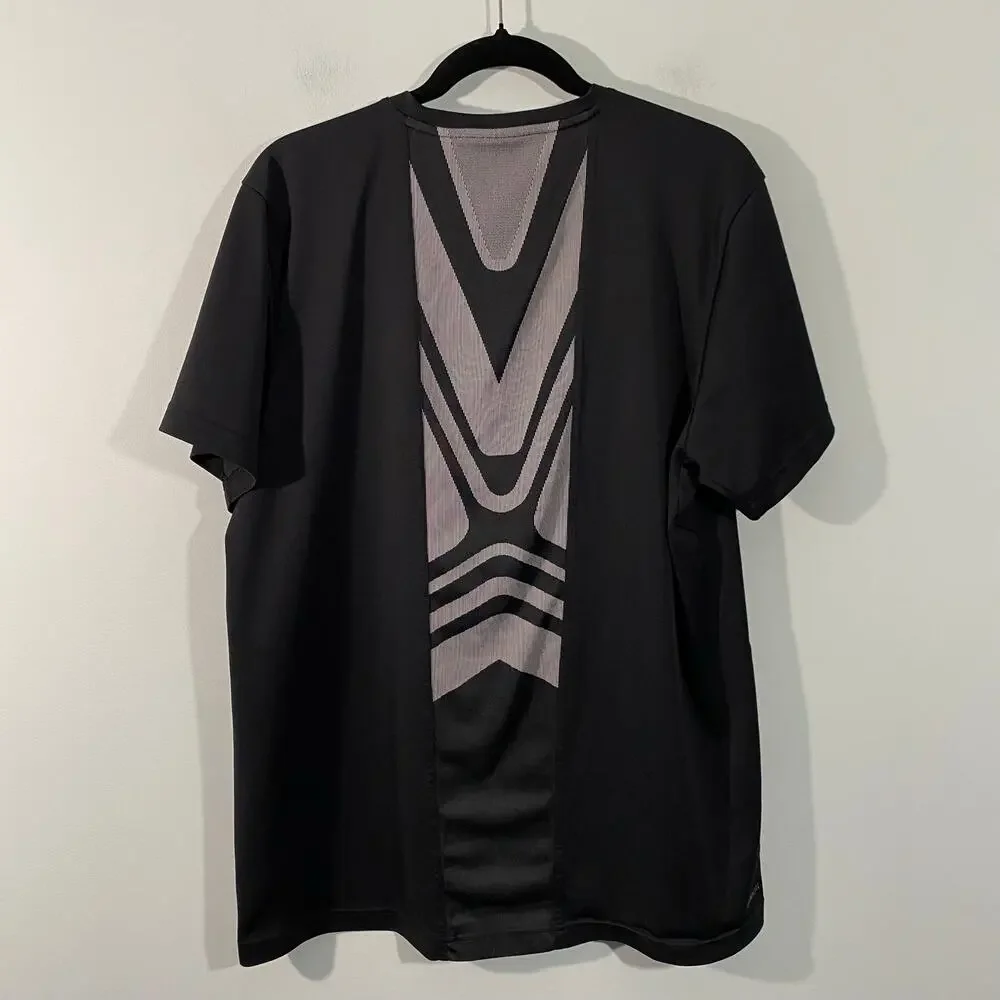 Adidas Men's Black Graphics Freedom To Move Short Sleeve Performance Tee Size XL